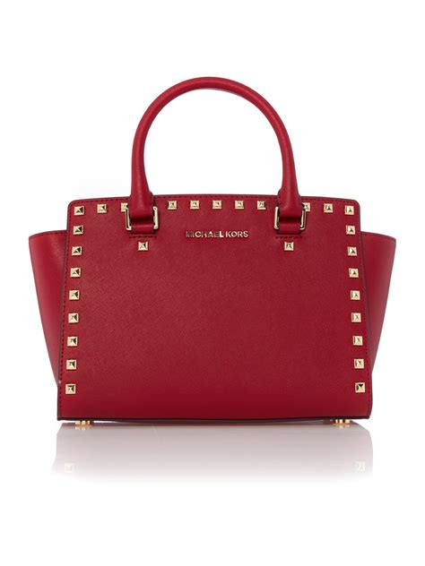 red handbag michael kors|Michael Kors red handbags outlet.